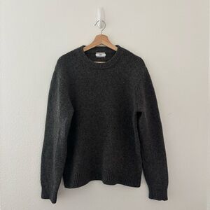 Vintage LL Bean wool grey sweater